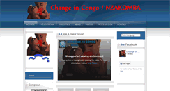 Desktop Screenshot of changeincongo.com